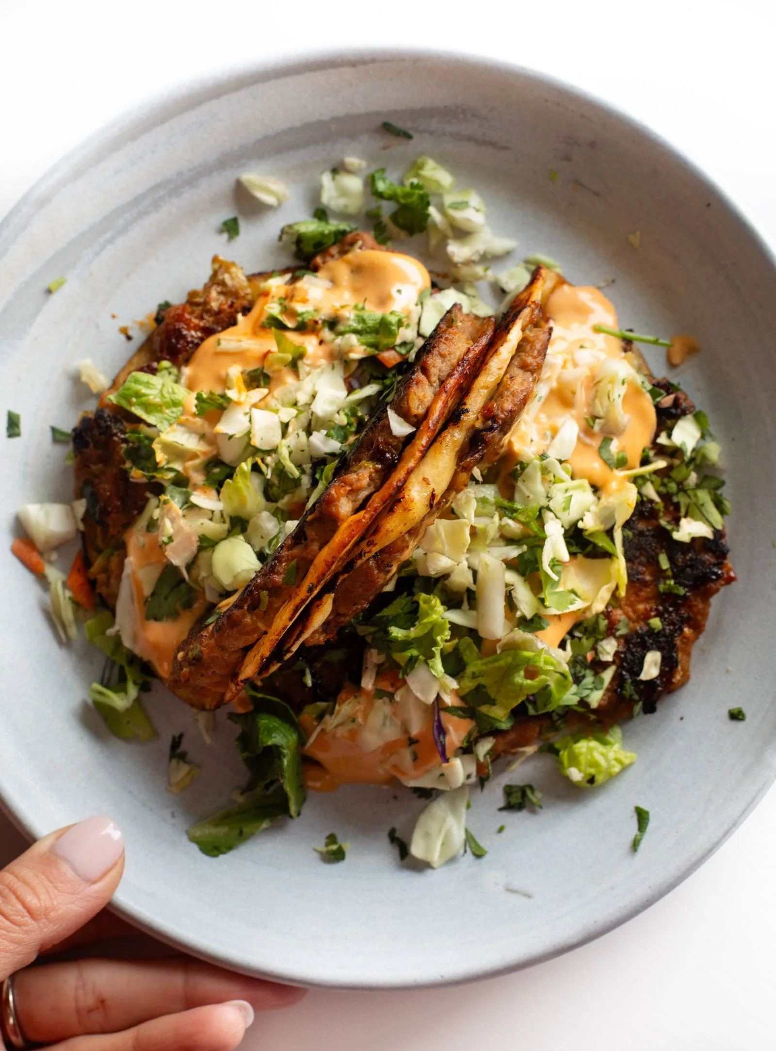 Brandon's Egg Roll Tacos