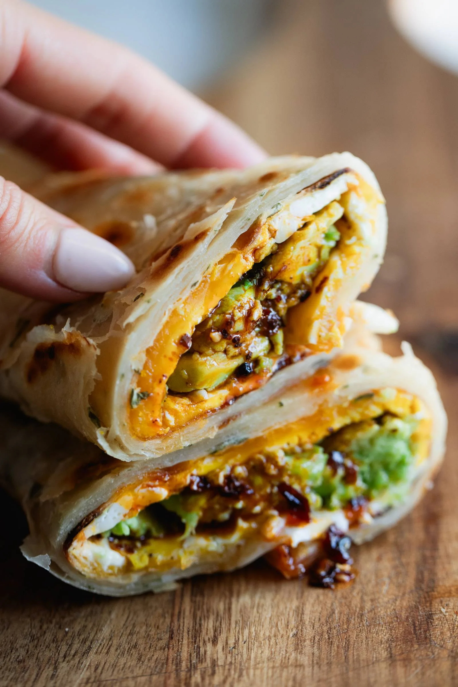Scallion Pancake with Eggs