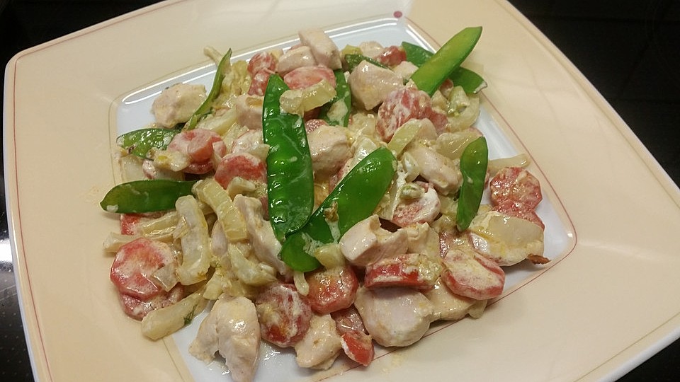 Kaiserpfanne mit Hähnchen