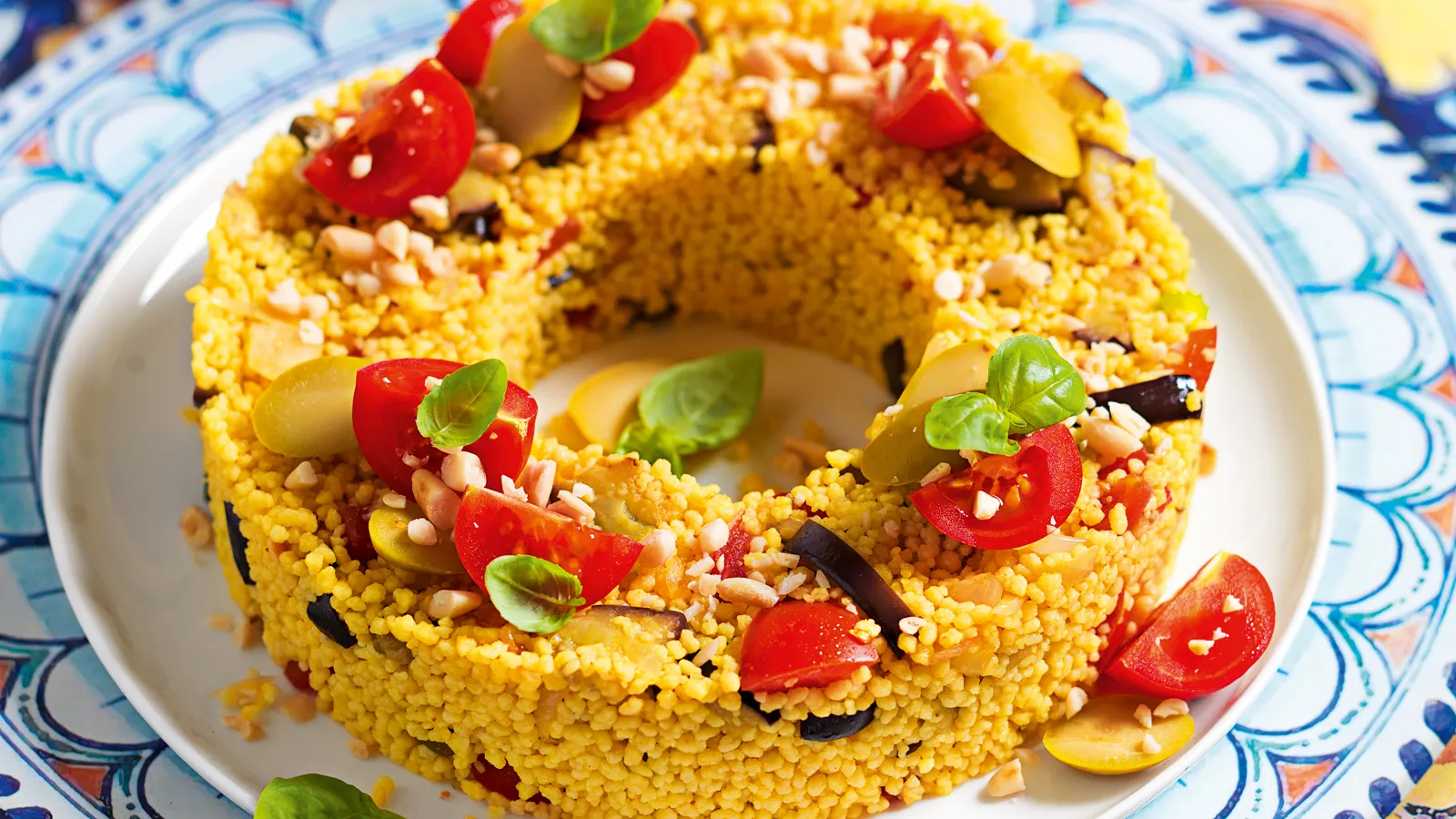 Cuscus e caponata