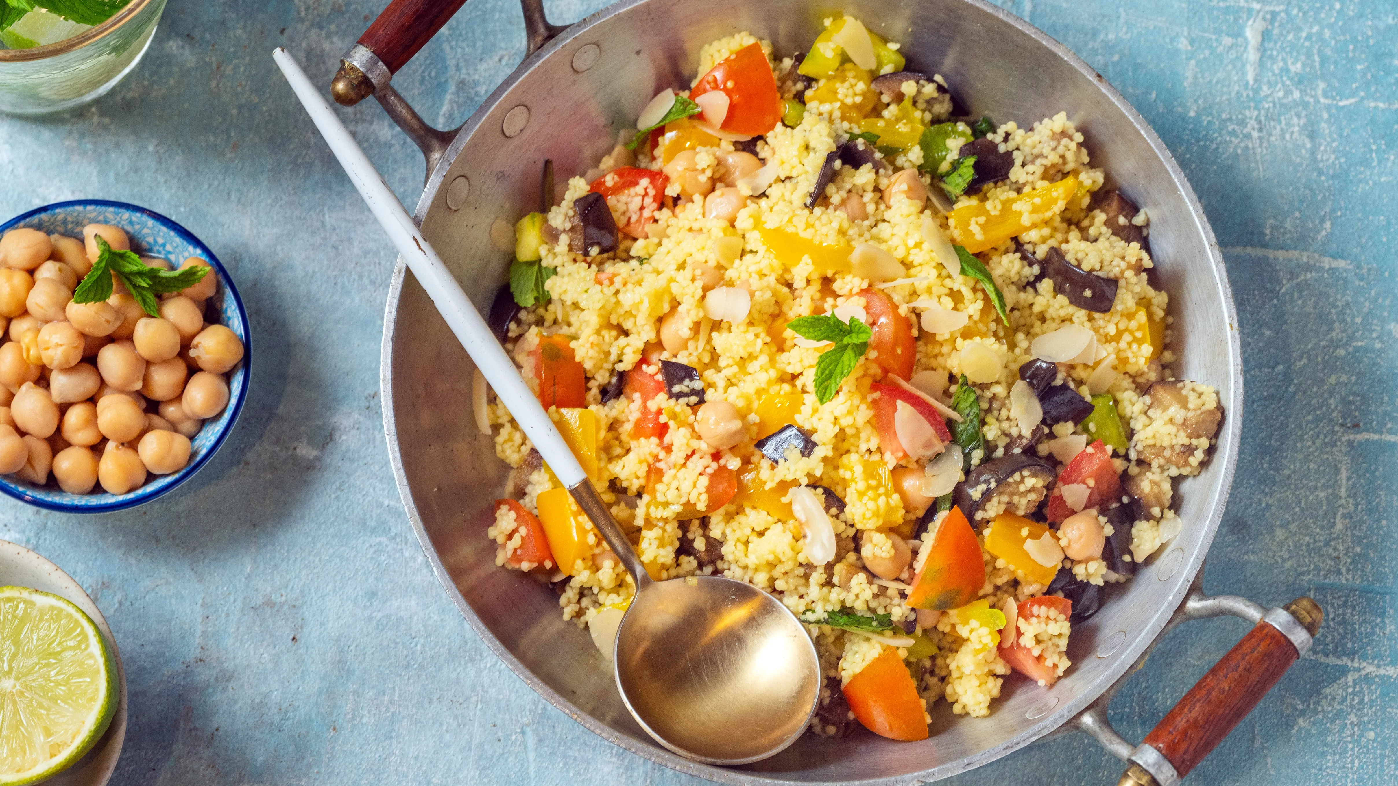Cuscus con verdure al microonde