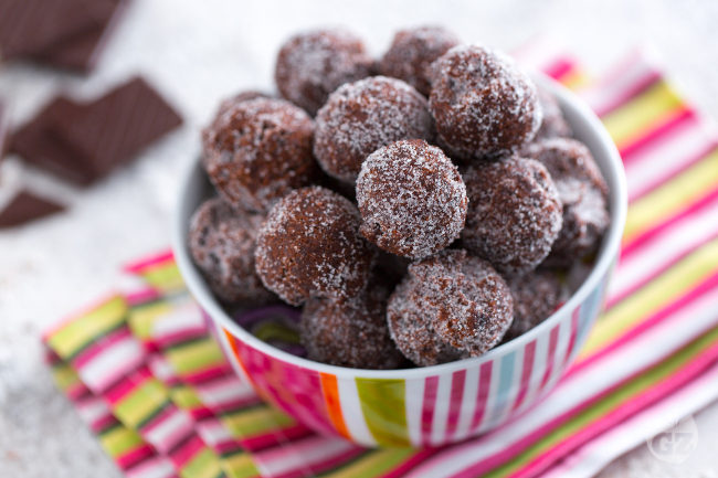 Castagnole al cioccolato