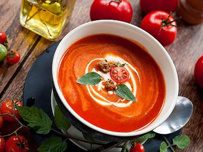 Soupe de tomates