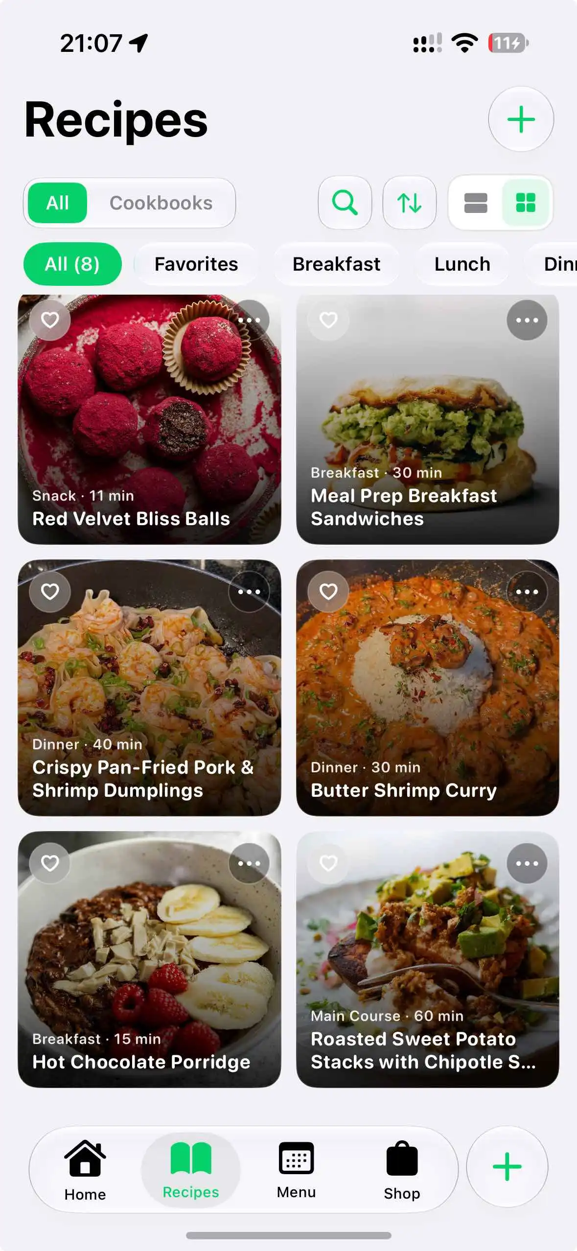 Recipe collection
