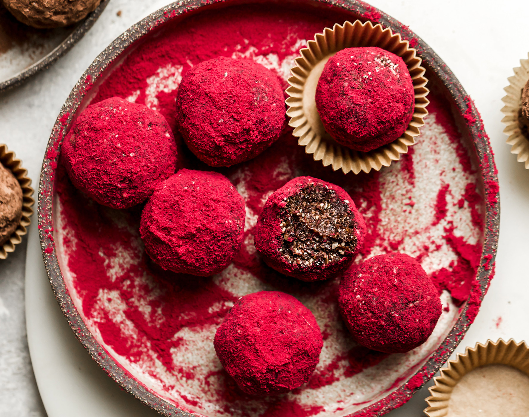 Red Velvet Bliss Balls