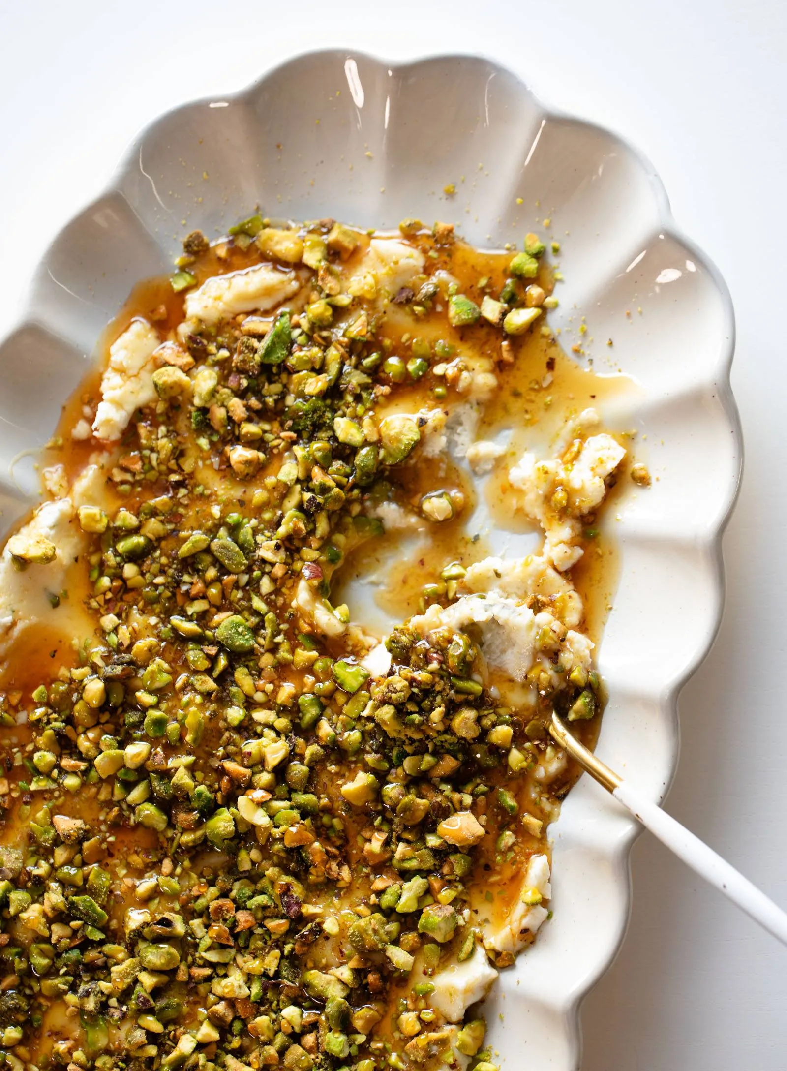 Boursin Appetizer with Pistachios and Honey