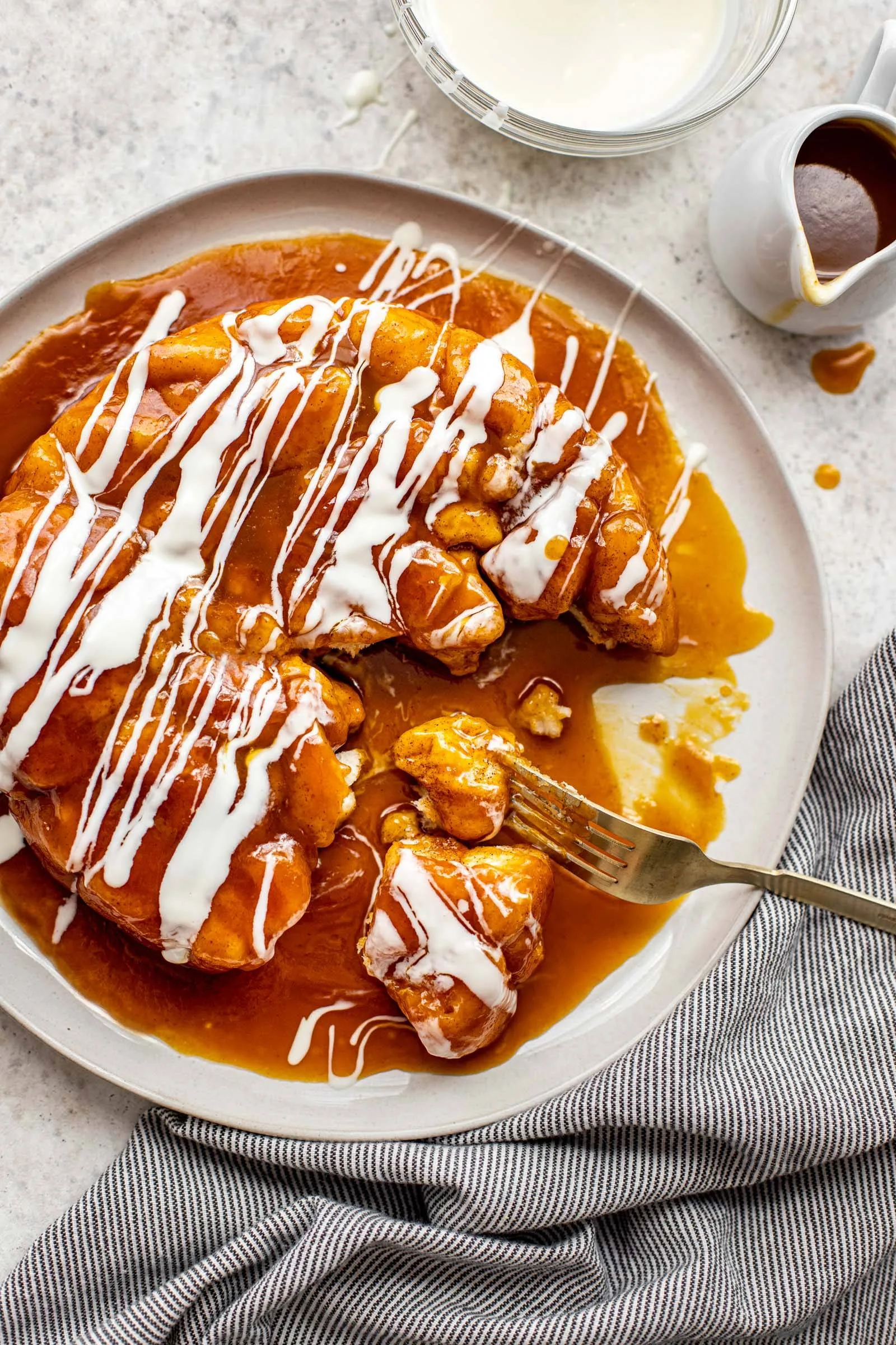 Pumpkin Caramel Monkey Bread