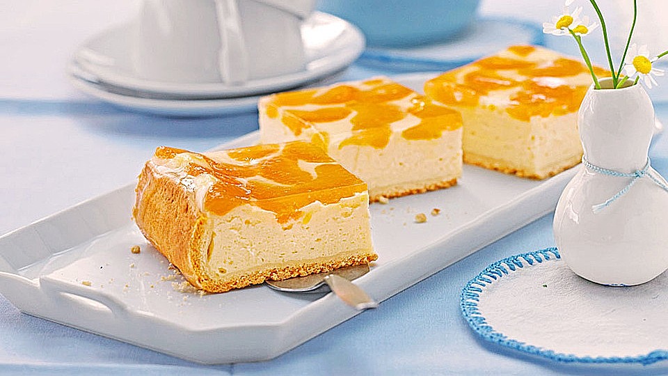 Käsekuchen mit Mandarinchen
