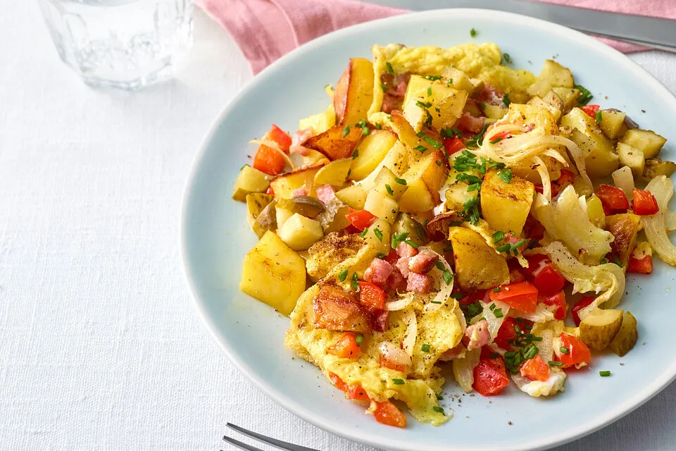 Bauernfrühstück aus dem Ofen