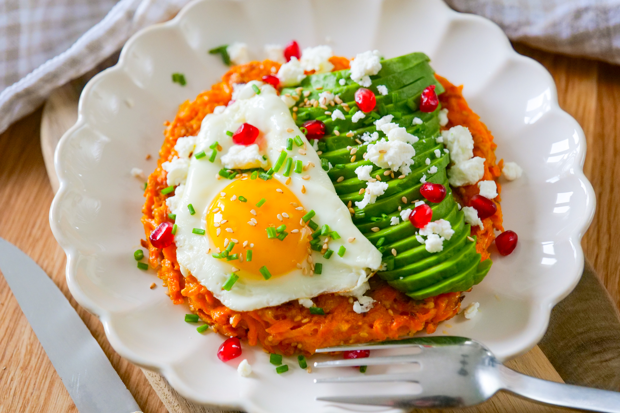 Maxi rösti carottes et sésame