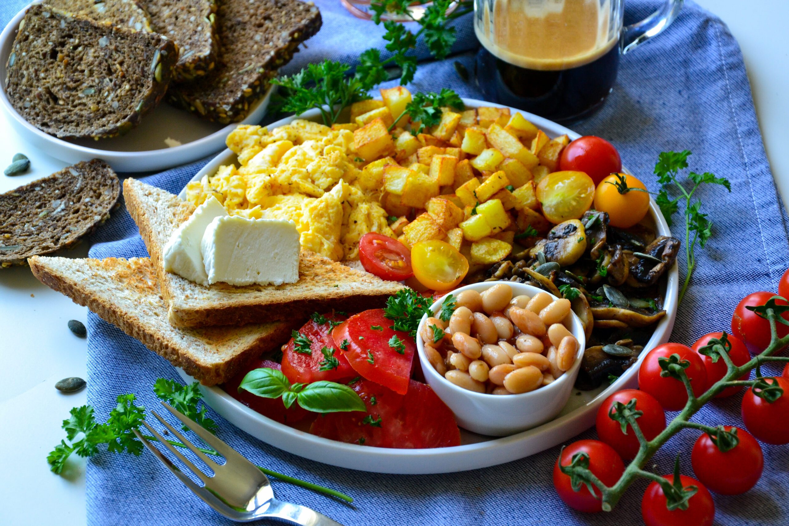 Brunch façon English breakfast