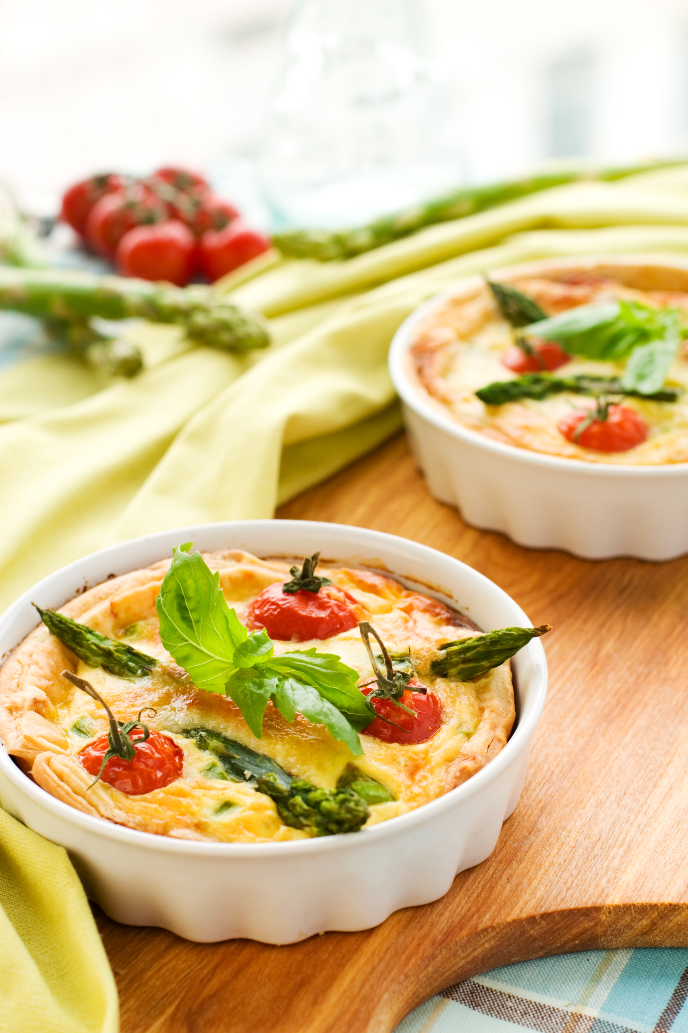 Natillas de espárragos saladas