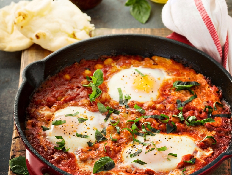 Shakshuka de garbanzos