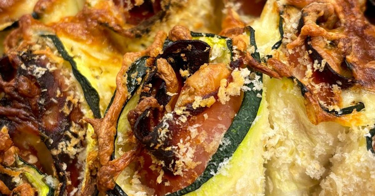 Cena rápida: rollitos de calabacín rellenos en Airfryer