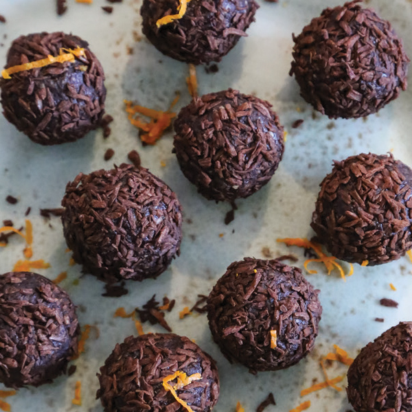 Chocolate Orange Bliss Balls
