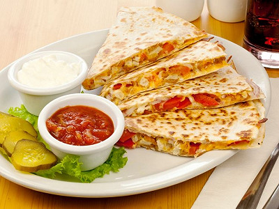 Quesadillas au poulet