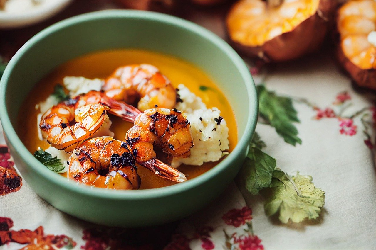 Caldo de gambas
