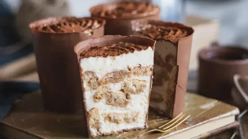 Zmrzlinové tiramisu
