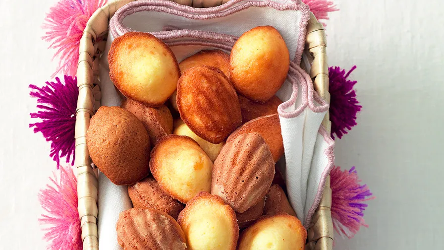 Mini madeleine ai due sapori