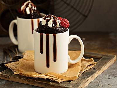 Mug cake chocolat sans œuf