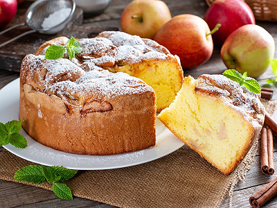 Gâteau pomme mascarpone