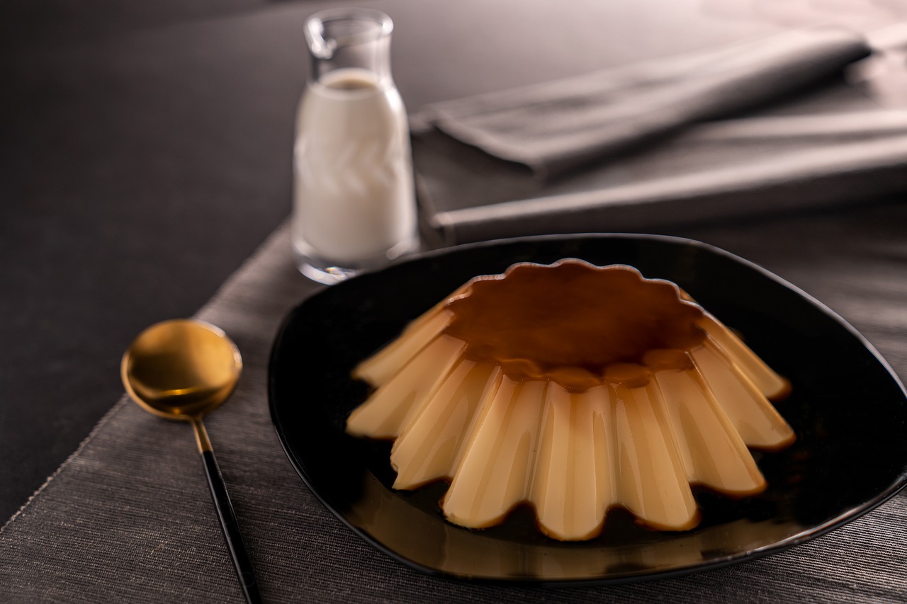 Pudin de pan duro y manzana
