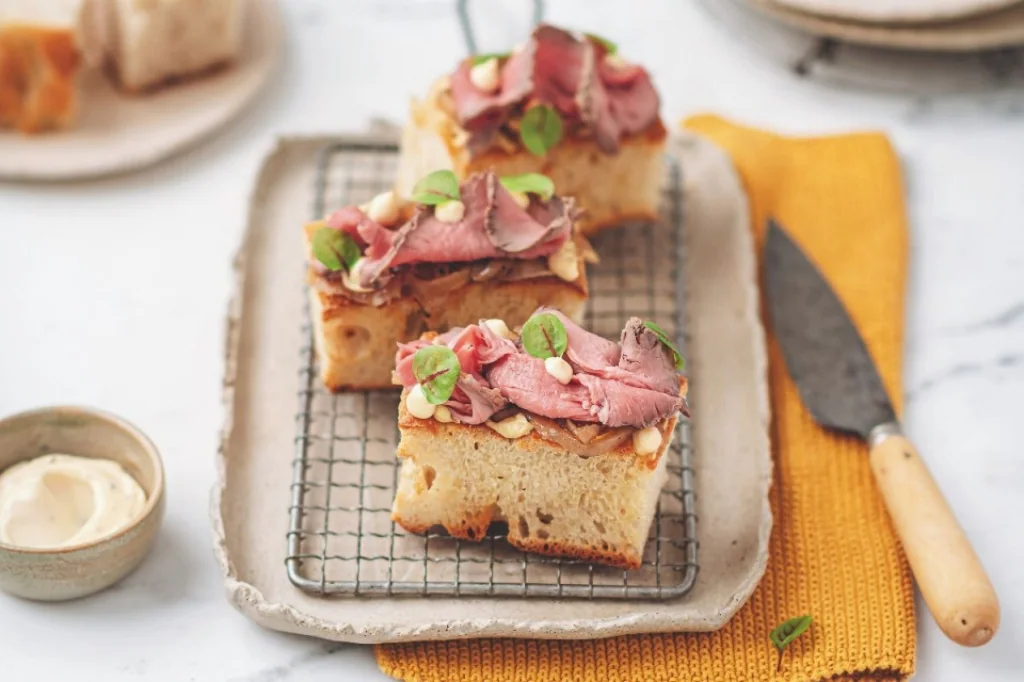 Focaccia mille bolle