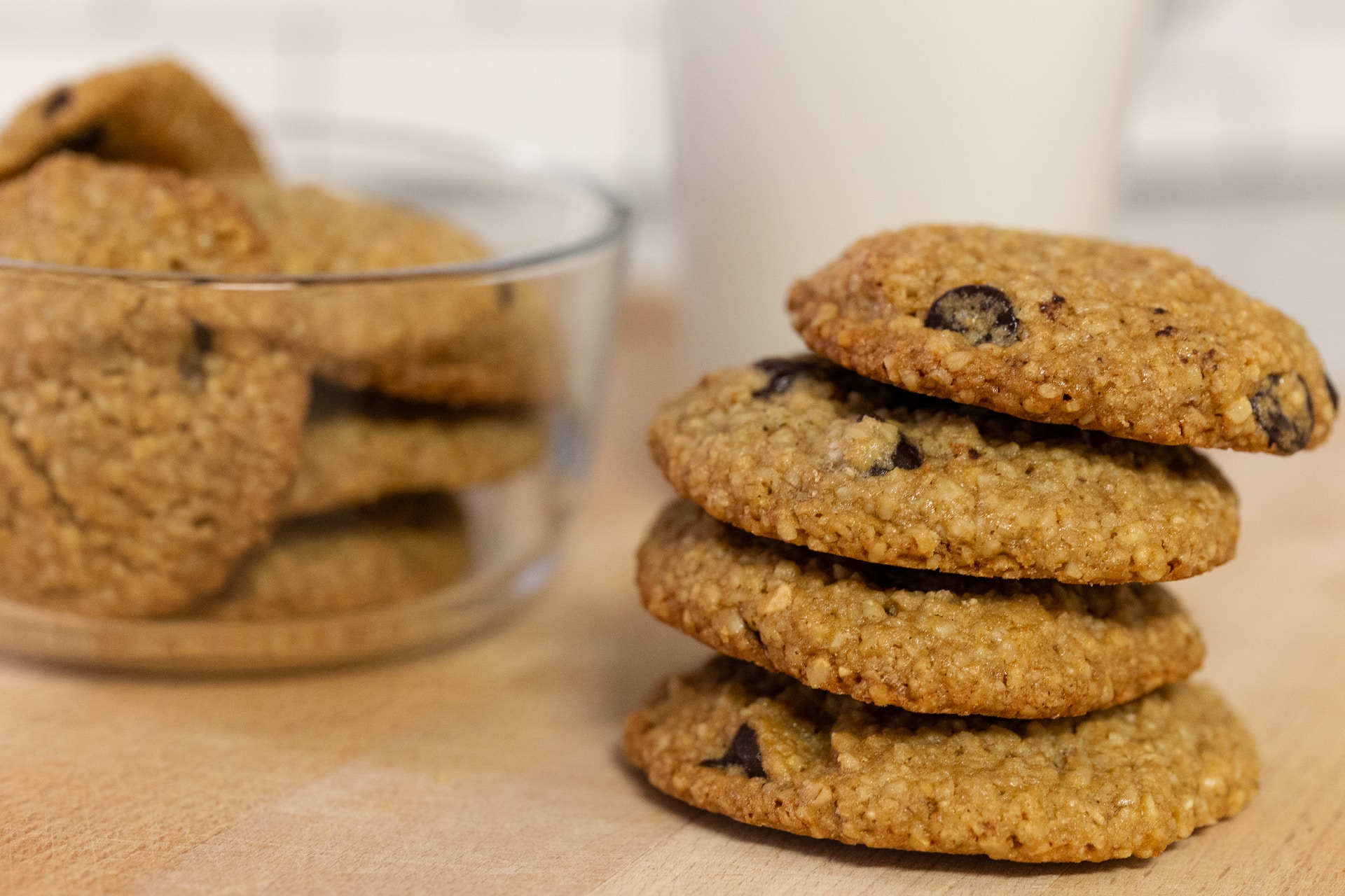 Galletas de plátano, avena y canela